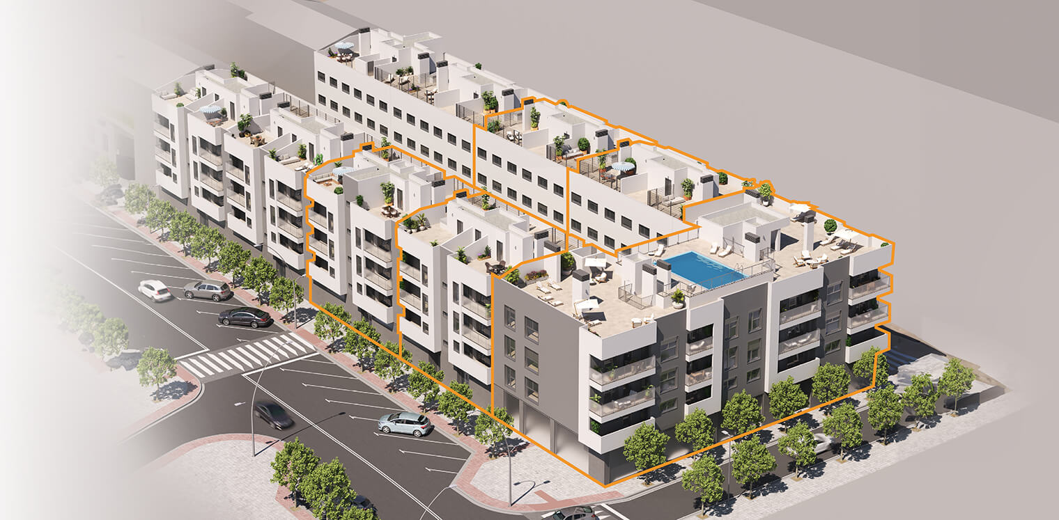 Infografía Residencial Almenara Fase 1